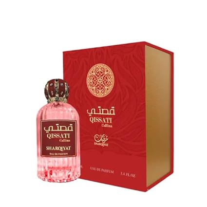 Qissati Callina Sharqiyat Eau de Parfum 100 ml - Woody Spicy Fragrance for Men and Women with Bergamot Cashmere Tonka Bean Long Lasting & Luxurious Fruity Luxurious