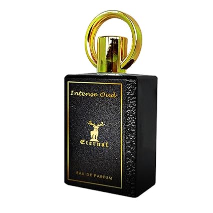Intense Oud Khalis Eau de Parfum 100 ml Unisex - Arabic Perfume with Oud, Musk & Amber | Oriental Fragrance with Pear, Raspberry, Rose & Saffron
