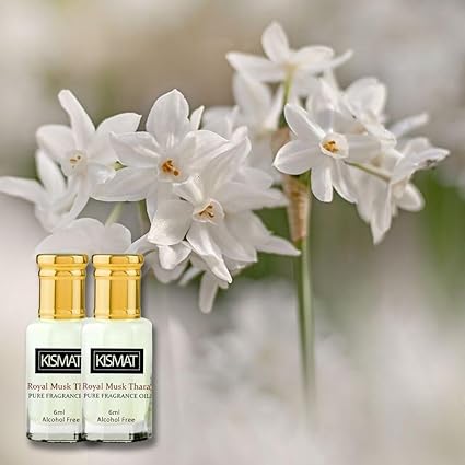 Royal Musk Tahara Perfume Oil 6 ml Without Box - Pure, Alcohol-Free Fragrance Oil for Men and Women | Pheromone Perfume for Daily Use and Special Occasions (6 ml)