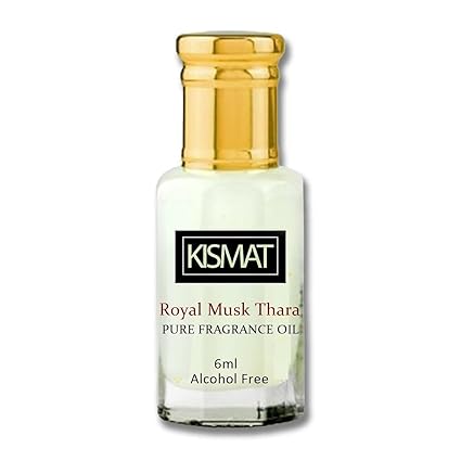 Royal Musk Tahara Perfume Oil 6 ml Without Box - Pure, Alcohol-Free Fragrance Oil for Men and Women | Pheromone Perfume for Daily Use and Special Occasions