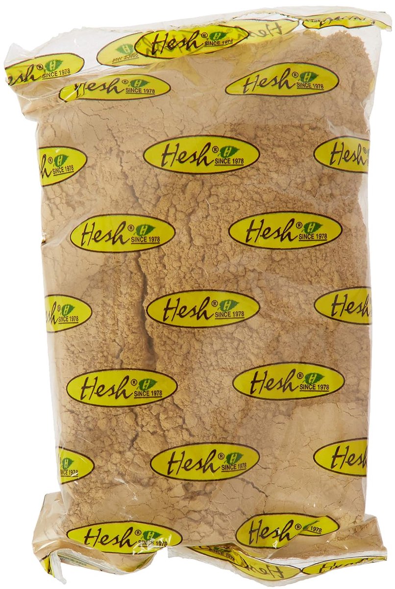 Hesh Multani Mati 100 g – Natürliches Gesichtsmaskenpulver mit Fuller's Earth | Reinigt, pflegt und erfrischt | Für trockene, normale und fettige Haut | Macht die Haut weich, glatt und strahlend | Natürlicher Reiniger mit Kajal-Sticker