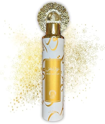 Sharqiyat Oud Abiyad Eau de Parfum 300 ml - Luxurious Arabic Fragrance for Men and Women Intense & Warm Oud Fragrance with Amber, Musk & Vanilla